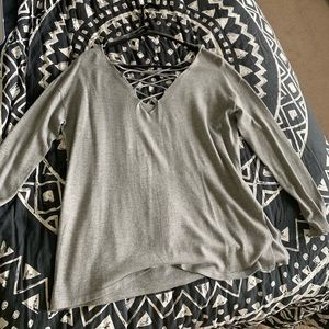 NEVER WORN Long Sleeve Altered State Blouse!!!